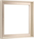 Pixy Canvas Floater Frame, Champagne, 8 x 8 inches, Square, 0.625in Depth, for Canvas Paintings/Prints/Wall Art/Home Decor/Artwork