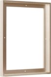 24×36 Floater Frame for Canvas Paintings, Wood Panels, Canvas Panels & Stretched Canvas Boards. Floating frame fits 5/8″, 3/4″ & max 7/8″ Deep Artwork (Champagne, 24 x 36 inch)