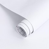Arthome 17″x240″ White Contact Paper, Peel and Stick Matte Wallpaper, Self Adhesive Decorative Vinyl Paper for Countertop, Cabinet, Table, Shelves, Furniture Renovate and Wall Covering Decoration