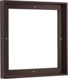 PIXY CANVAS Floater Frame 18×18 for 3/4 (0.75) inch Deep Canvas Paintings/Canvas Prints/Wood Canvas Panels/Wall Art/Wall Decor/Home Decor/Artwork (Dark Walnut, 18 x 18 inch, Square)