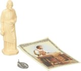St Joseph Statue Home Seller Selling Kit Saint House Figurine and Instruction Prayers and Medal
